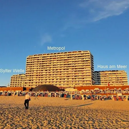 Apartment Haus Am Meer, Whg 122, Seeseite 6og Westerland
